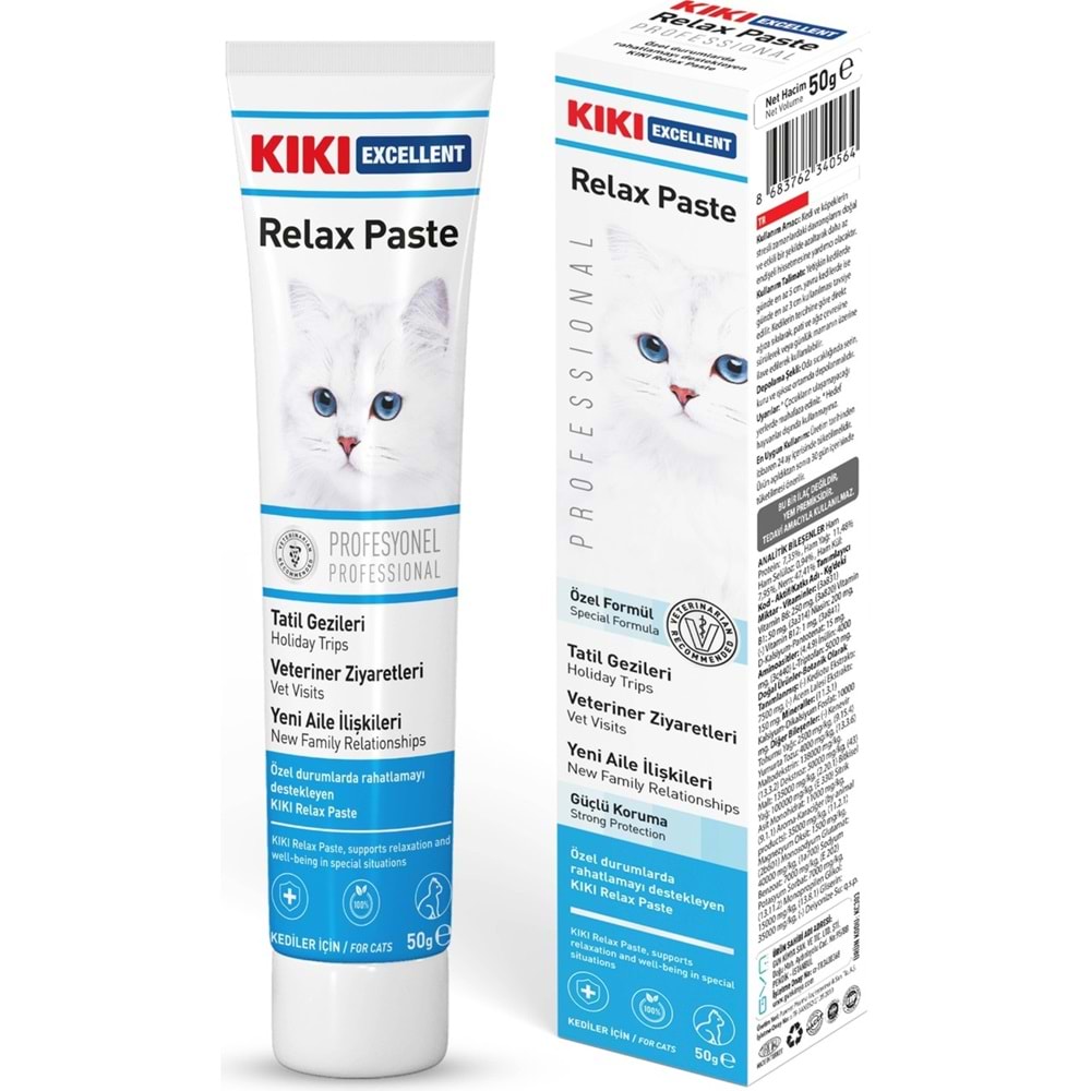 Kiki Excellent Kedi Relax Paste Macun 50 Gr.
