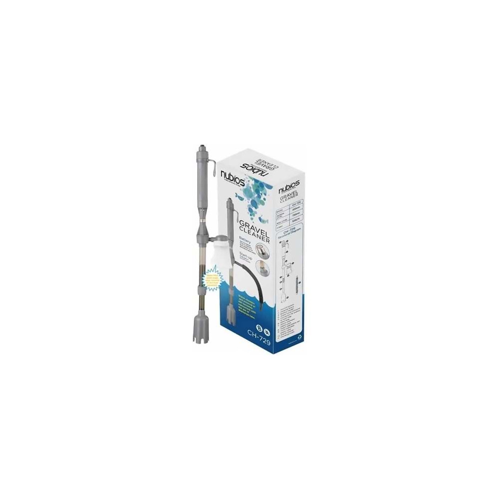 Nubios Elektrikli Dip Süpürge Seti 45-75 cm