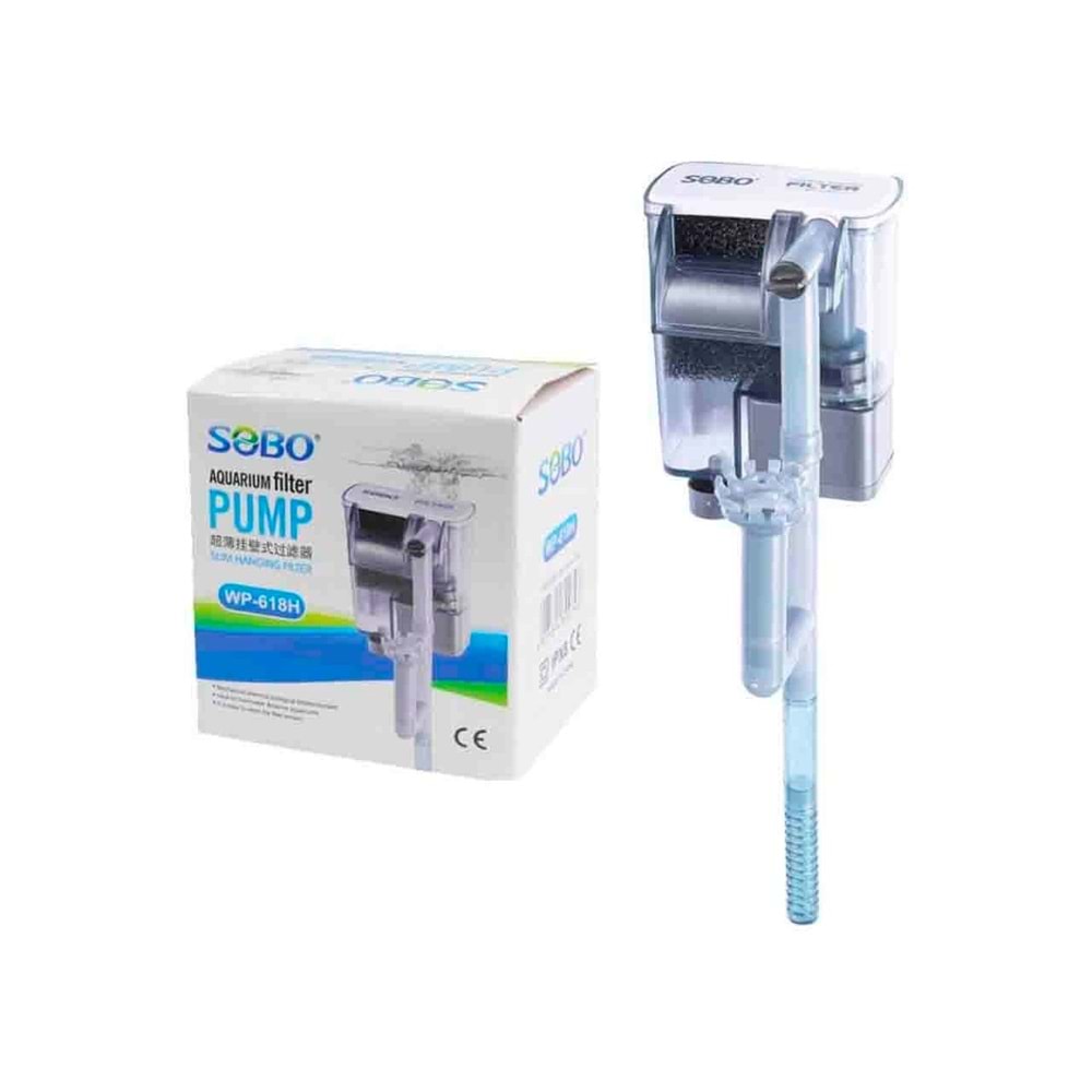 Sobo Akvaryum Şelale Filtre 280 Lt/h 5 W 618H