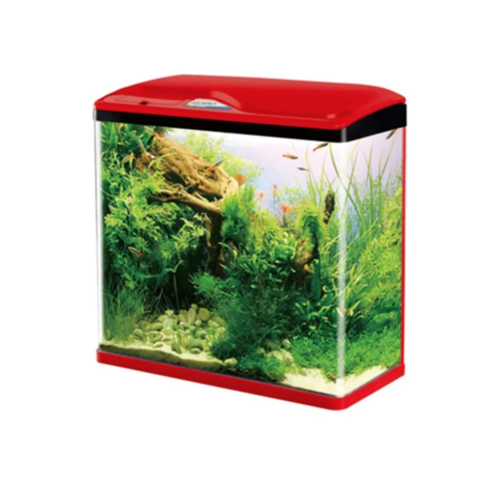 Sobo Komple Akvaryum 39 x 19 x 44 cm Kırmızı SO-400F