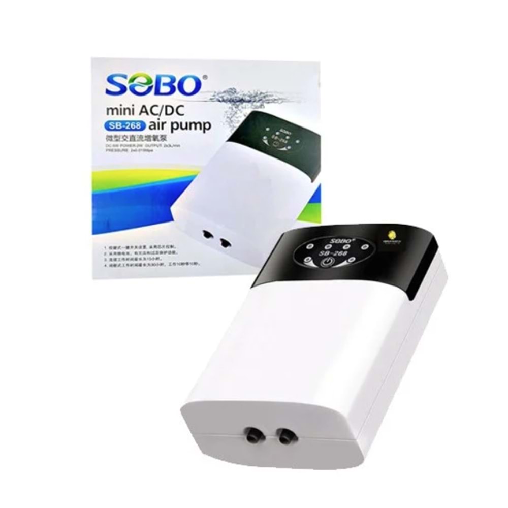 Sobo SB-268 Şarjlı Usbli Hava Motoru