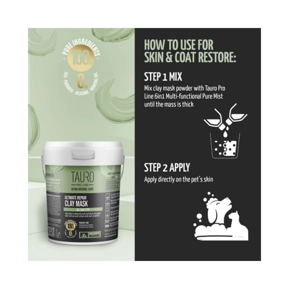 Onarıcı Kil Maskesi