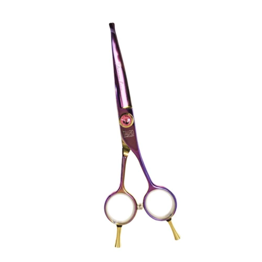 Makas 14 cm OVAL / MOR (Sağ El)