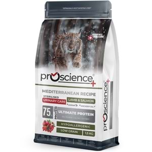 Pro Science Sterilised Urinary Cat Kuzu Etli Somonlu 1,5 Kg