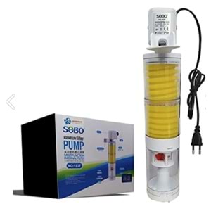 Sobo Aq-103f Çok Fonksiyonlu Iç Filtre 25w. 1500 Lt/saat