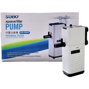 Sobo AQ-500F Yeni Nesil Akvaryumlar İçin İç Filtre 6w 500lt/S