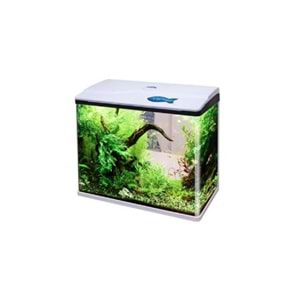 Sobo Komple Akvaryum 48,5 x 26 x 47 cm Beyaz T-740F