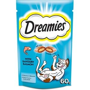 Dreamies Kedi Ödül Maması Somonlu 60 GR