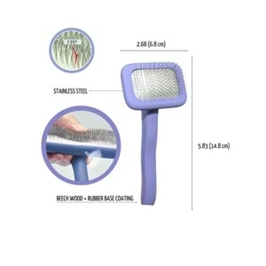 Fırça Ahşap Dikdörtgen Medıum