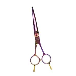 Makas 14 cm OVAL / MOR (Sağ El)