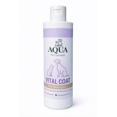 AQUA Vital Coat – Yoğun Nem & Işıltı Şampuanı (250ml)