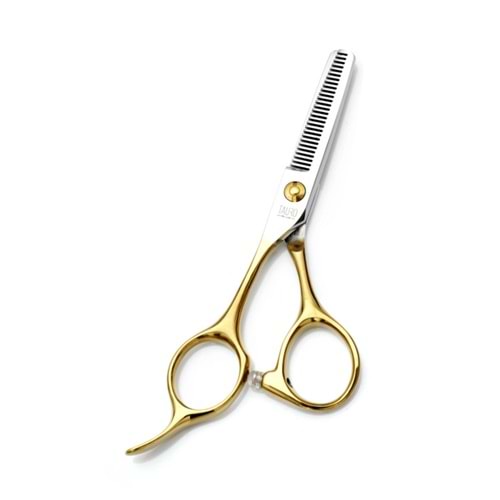 Makas Janita Plunge 11 cm 28 Diş, Rankenless, Altın (Sol El)