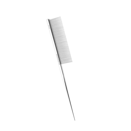 Tauro Pro Line Kuyruklu Demir Tarak (19,3 cm) – Hassas Bölgeler İçin Profesyonel Tarama