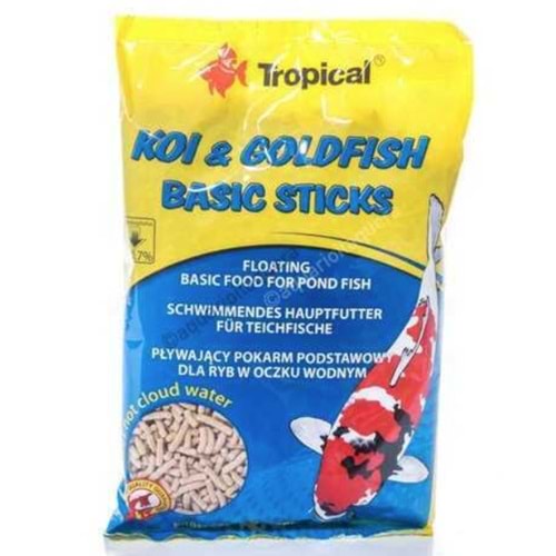 TROPICAL KOI&GOLDFISH BASIC STICKS 90GR