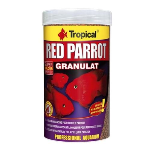 TROPICAL RED PARROT GRANULAT