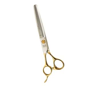 Makas Janita Plunge 16 cm Oval 40 Diş Altın Sol El