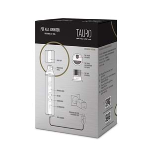 Tauro Pro Line Elmas Başlıklı Tırnak Törpü Makinesi